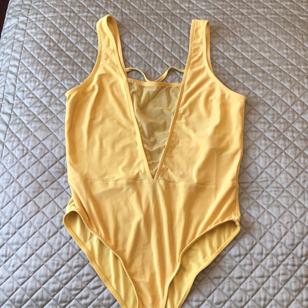 Yellow Bodysuit